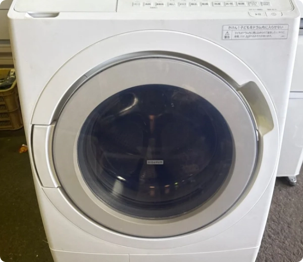 買取実績：パナソニック（Panasonic）製のドラム式洗濯機。買取価格50,000円