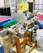 不用品回収の作業事例before