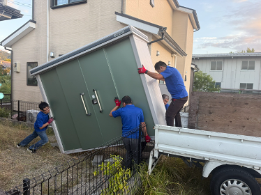 関西ベストは物置の処分実績が豊富です！